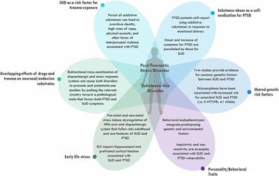 Mechanisms of Shared Vulnerability to Post-traumatic Stress Disorder and Substance Use Disorders